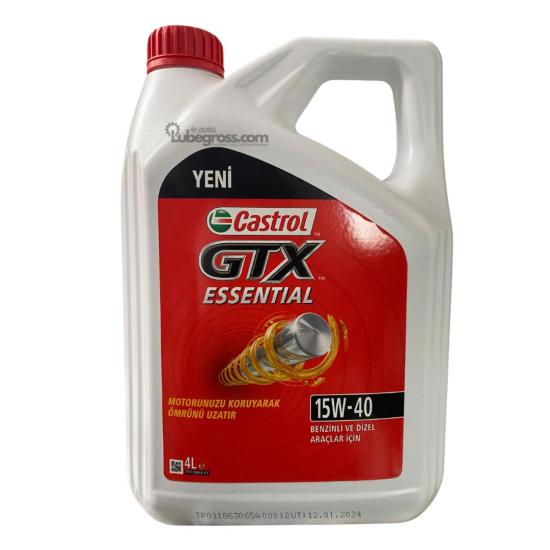 Castrol GTX Essential 15W40 4Lt