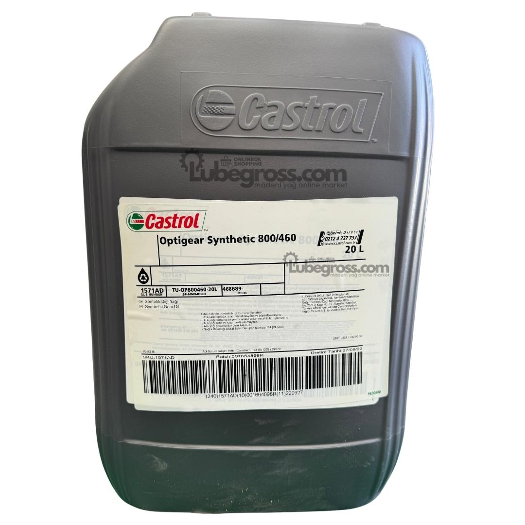 Castrol Optigear Synthetic 800/460, 20L TU